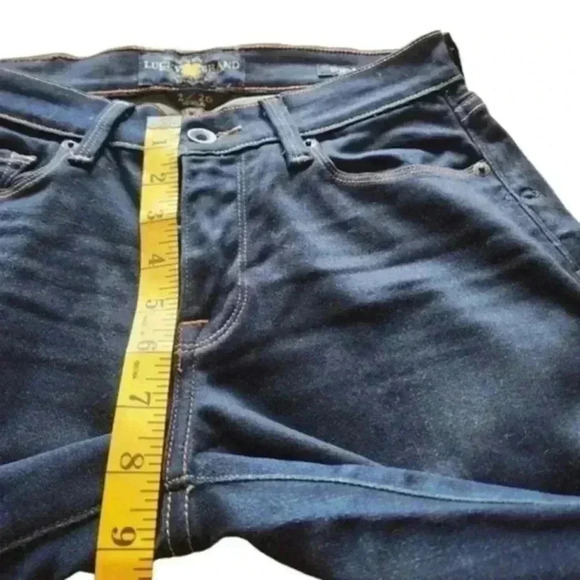 Lucky Brand Mid Rise Sofia Skinny  Jean Lapis Lazuli Dark Wash Women's size 2/26 - Picture 13 of 14